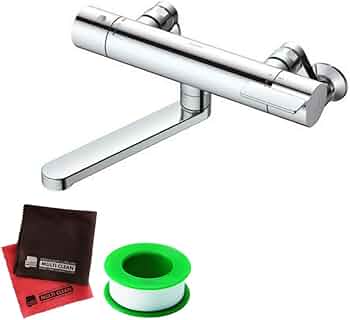 Amazon | TOTO 浴室用 壁付サーモスタット混合水栓 TBV03421J